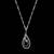 Pure 925 silver designer moissanite pendant for women