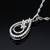 Pure 925 silver designer moissanite pendant for women