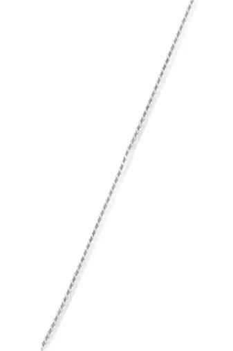 Pure 925 silver box chain anklet for women - single
