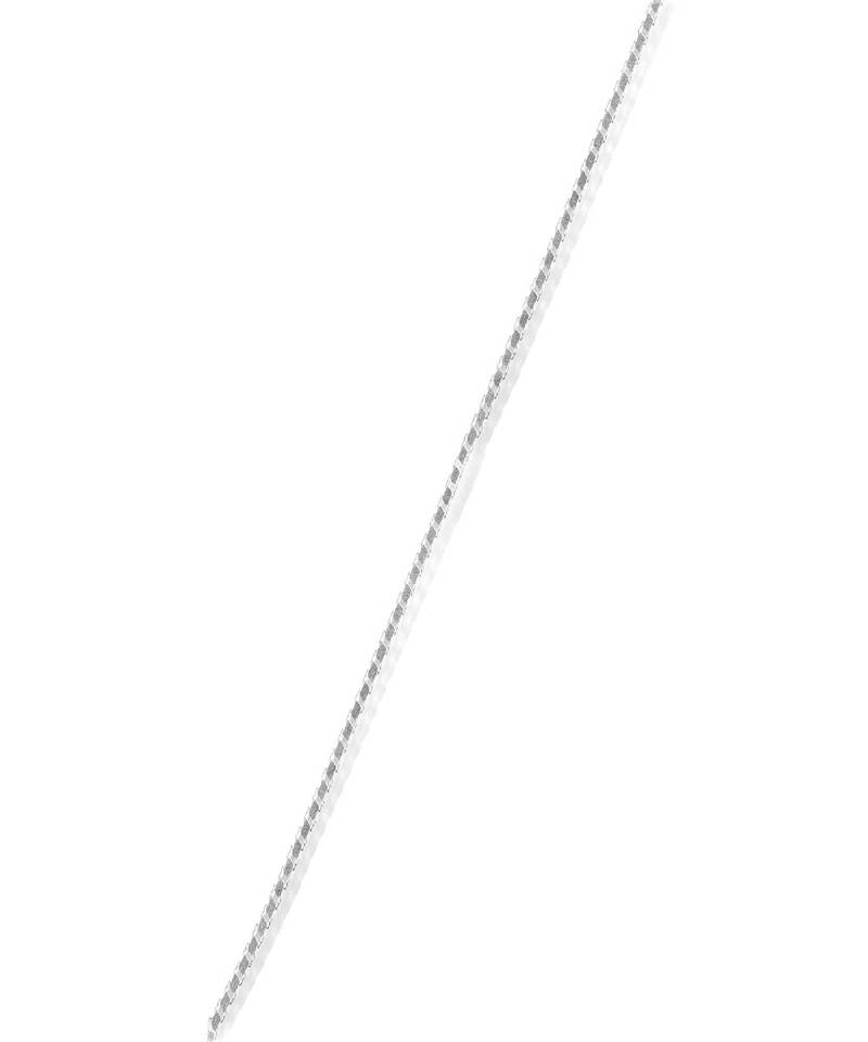 Pure 925 silver box chain anklet for women - single