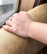 Pure 925 silver dissorted chain bracelet for men & women