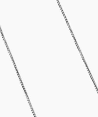 Pure 925 silver box chain for men & women 2