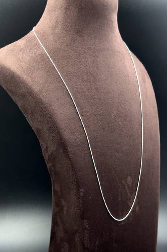 Pure 925 silver distorted chain for men & women