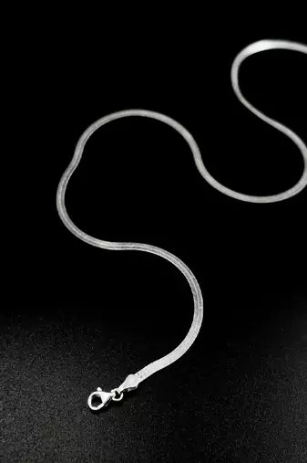 Pure 925 silver snake chain for men & women