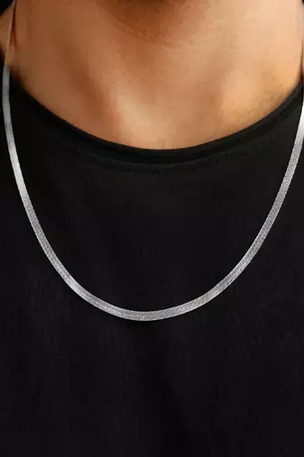 Pure 925 silver snake chain for men & women