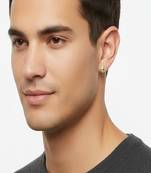 Pure 925 silver citrine studs earrings for men & women