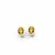 Pure 925 silver citrine studs earrings for men & women