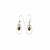 Pure 925 silver tiger eye danglers earrings for women