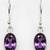 Pure 925 silver amethyst set for women