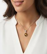 Pure 925 silver tiger eye pendant for men & women