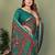 Rama printed mal cotton saree with blouse