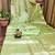 Green weaving soft organza saree with blouse