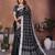 Black weaving linen cotton saree with blouse