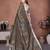 Brown weaving linen cotton saree with blouse