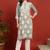 women’s ethnic hand embroidered chikankari kurta in premium rayon fabric