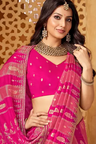 Viscose saree with jharkan work & weaving  party cocktail & festival wear