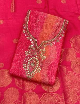 Magenta chanderi silk designer ethnic-suits 1