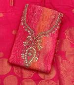 Magenta chanderi silk designer ethnic-suits