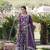 Viscose Diable Jacquard Heavy Sequins Embroidered Stitched Gown with Russian Silk Dupatta
