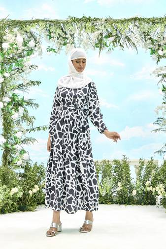 Women's Abaya Crepe Fabric for Women and Girl Abaya