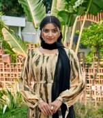 Sarinku Abaya Georgette Dress for Stylish Abaya Dress for Women& Girl's Casual Wear