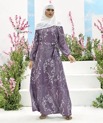 Sarinku  Abaya Nida Fabric Dress for Women for Girls Abaya 1