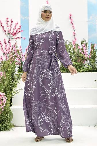 Sarinku  Abaya Nida Fabric Dress for Women for Girls Abaya