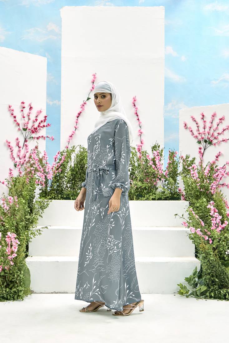 Sarinku Abaya Nida Fabric Dress for Women for Girls Abaya