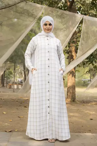 Women's Abaya Dress Fabric Cotton for Women and Girl's Abaya
