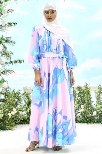 Abaya Dress Made with Nida Matte Fabric for Women and Girl's Abaya