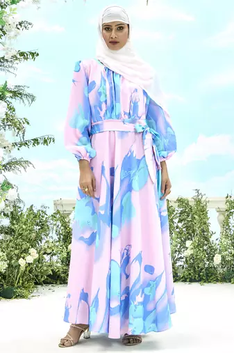 Abaya Dress Made with Nida Matte Fabric for Women and Girl's Abaya