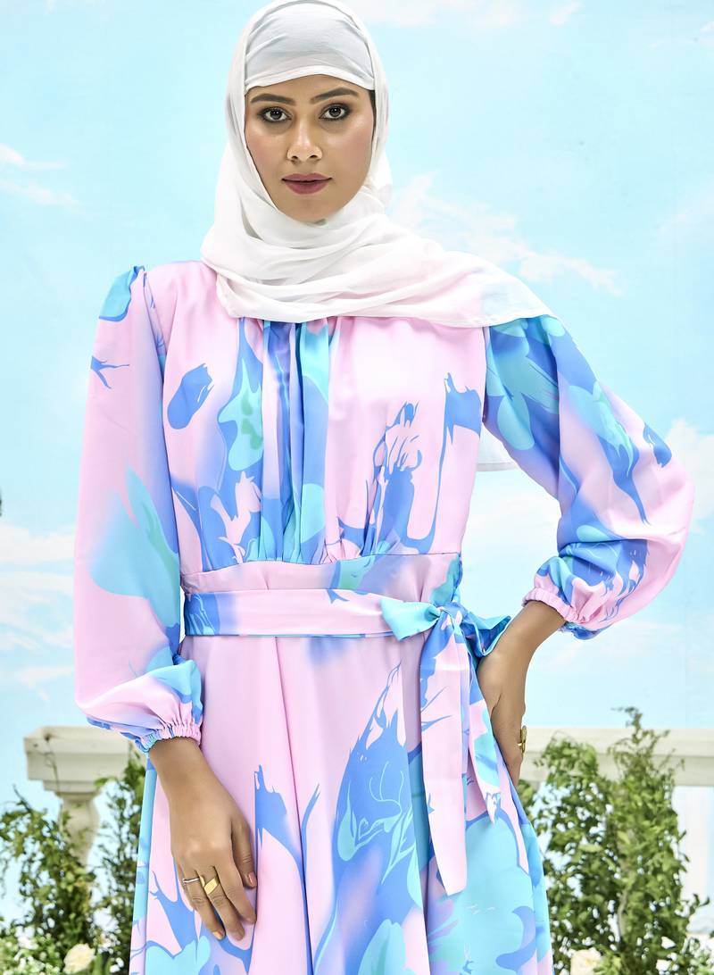 Abaya Dress Made with Nida Matte Fabric for Women and Girl's Abaya