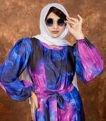  Abaya Dress Fabric Nida for Women and Girl's Abaya Casual Wear