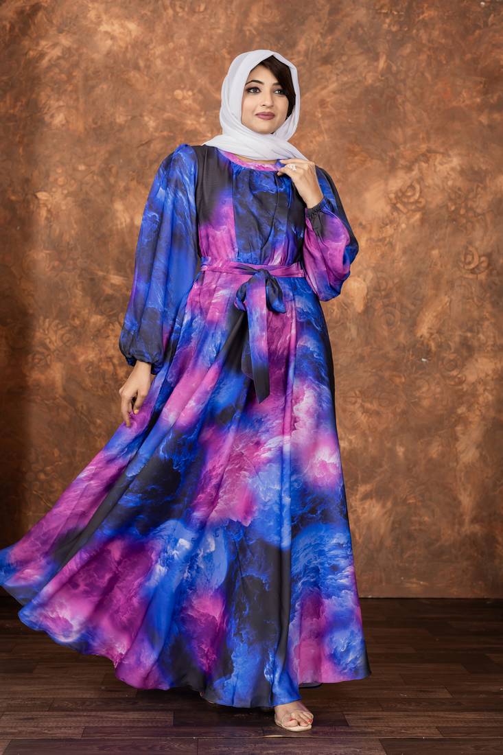  Abaya Dress Fabric Nida for Women and Girl's Abaya Casual Wear