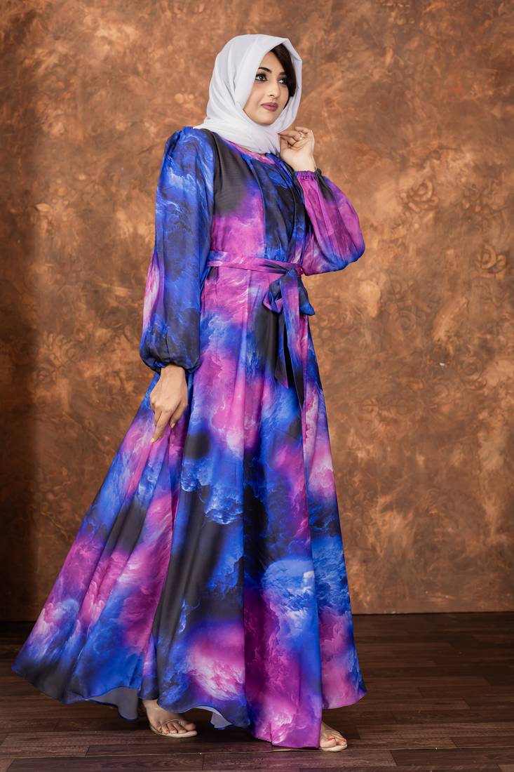  Abaya Dress Fabric Nida for Women and Girl's Abaya Casual Wear