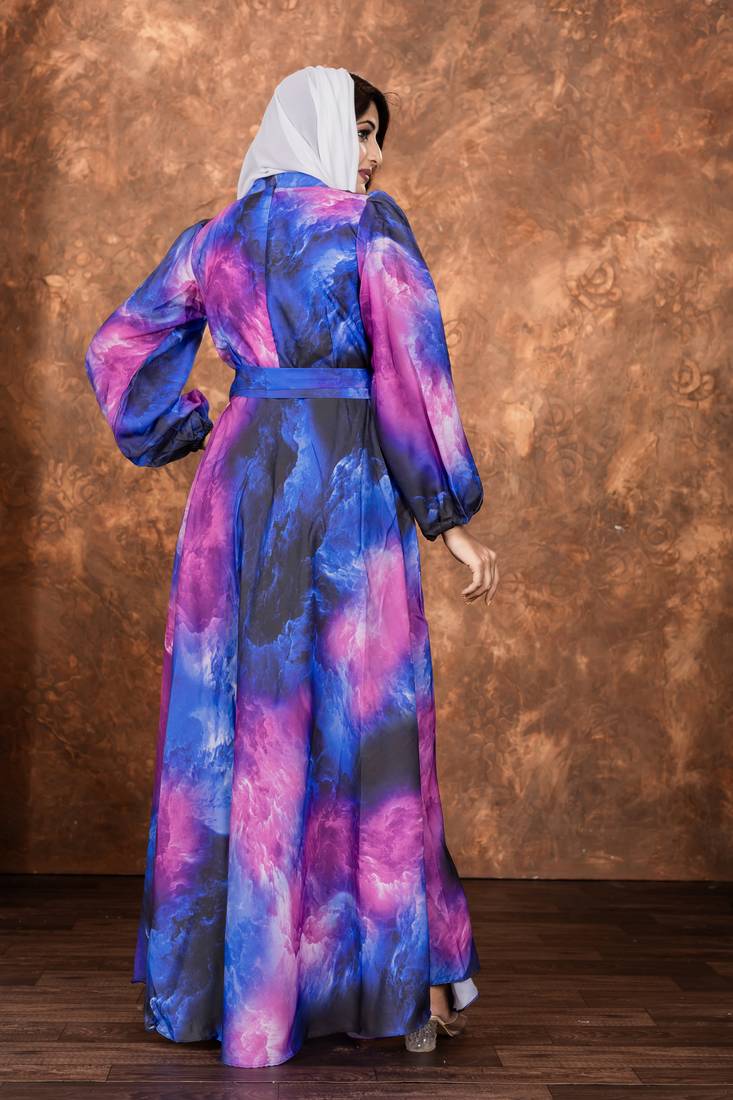  Abaya Dress Fabric Nida for Women and Girl's Abaya Casual Wear