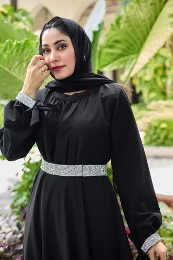  Abaya Georgette Dress for Stylish Abaya Dress for Women& Girl's Casual Wear