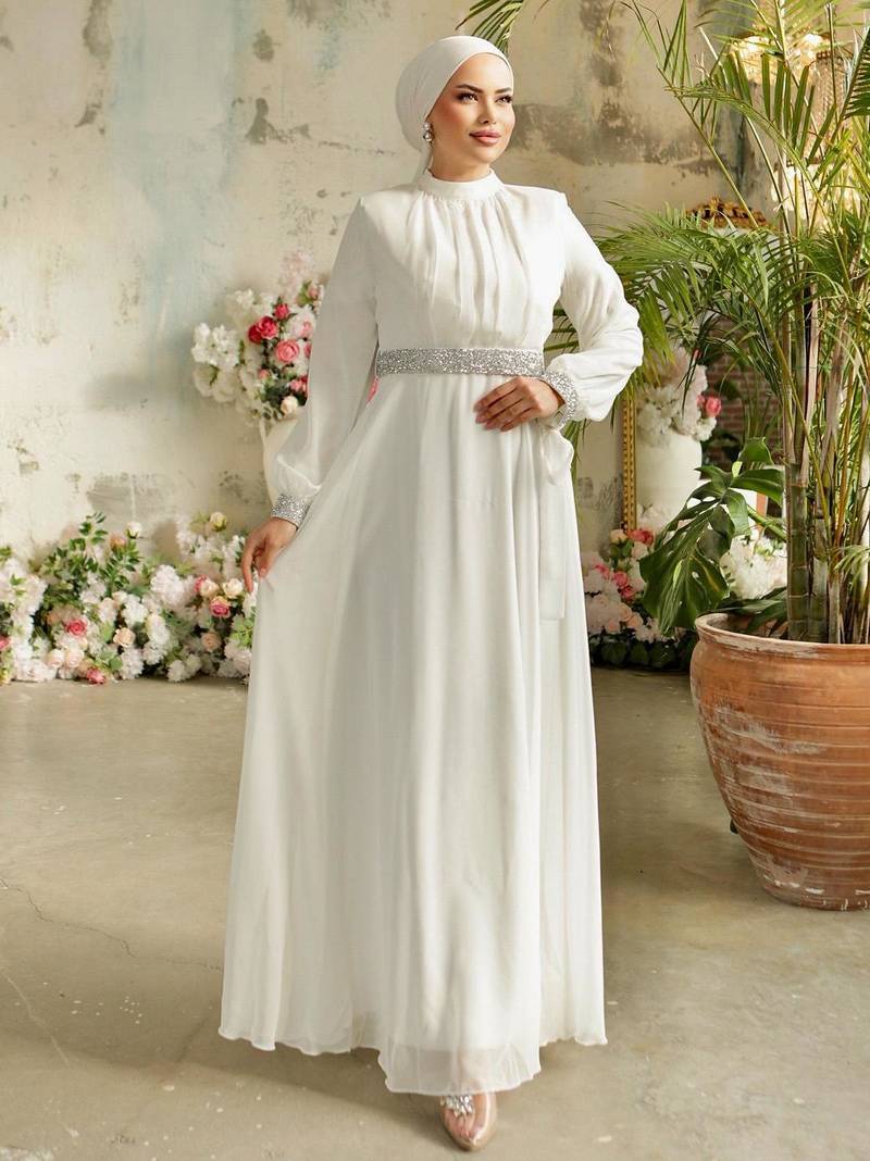 Women's Abaya Dress Fabric Georgette for Women and Girl Abaya