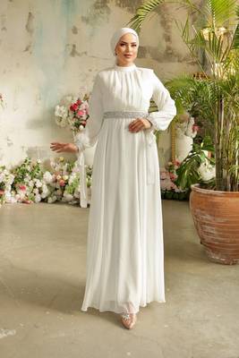 Women's Abaya Dress Fabric Georgette for Women and Girl Abaya 3