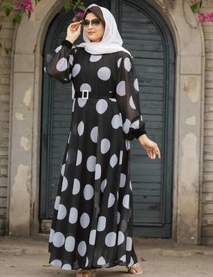 Abaya Georgette Dress for Women & Girl's Abaya Casual Wear 2