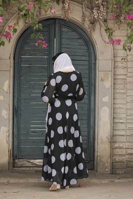 Abaya Georgette Dress for Women & Girl's Abaya Casual Wear 4
