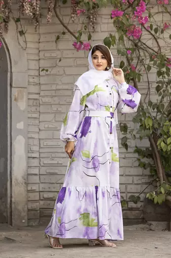 Abaya Nida Dress for Women for Girl's Abaya Casual Wear