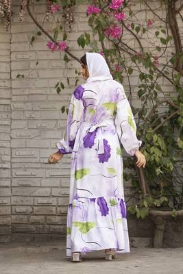 Abaya Nida Dress for Women for Girl's Abaya Casual Wear 4