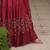 Reyon Fabric Printed Stitched Gown with Dupatta     Maroon | Up to 42 Size | 56" Length