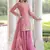 Pink readymade top-sharara-dupatta