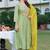 Women Mul Chanderi with thread work & Khatli Work Kurta With Trouser & With Dupatta