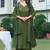 Women Mul Chanderi with thread work & Khatli Work Kurta With Trouser & With Dupatta