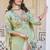 Women Mul Chanderi with thread work & Khatli Work Kurta With Trouser & With Dupatta