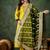 Viscose rayon parrot green casual wear embroidery work kurta set