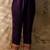 Viscose rayon violet casual wear embroidery work kurta set